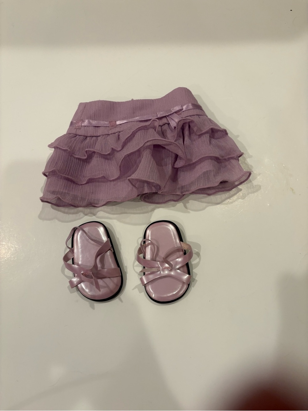American Girl Birthday Girl Skirt and Shoes - Picture 5 of 6